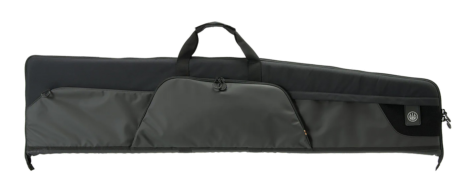 Black padded rifle case with carry handles