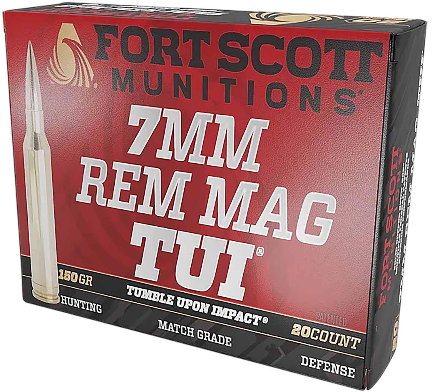 Fort Scott 7mm Rem Mag ammunition box