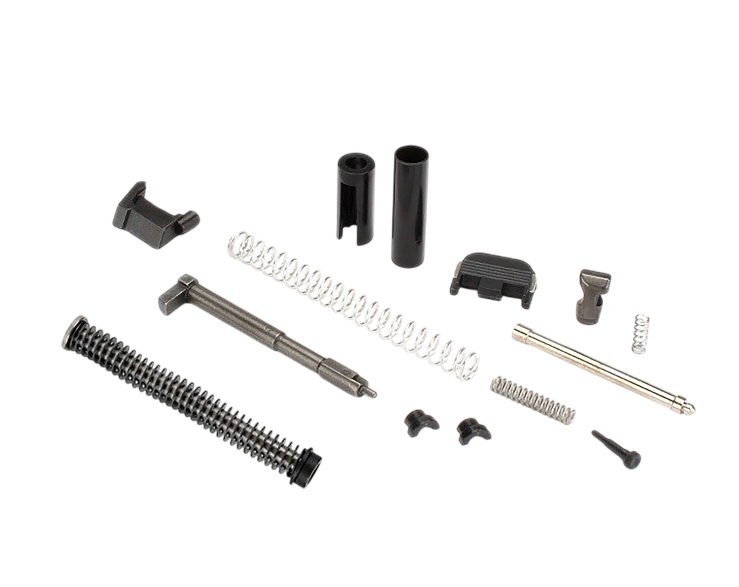 Assorted firearm internal components and springs