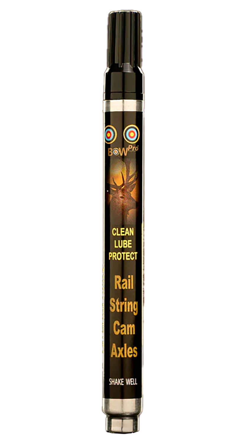 BowPro rail string cam axles lubricant pen