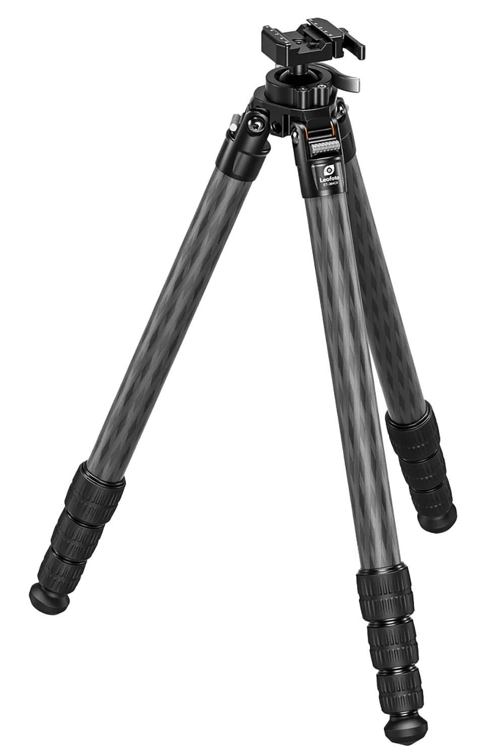 Carbon fiber camera tripod with ball head
