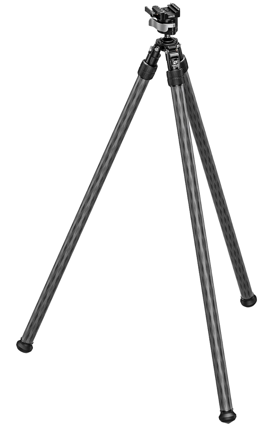 Carbon fiber camera tripod with ball head