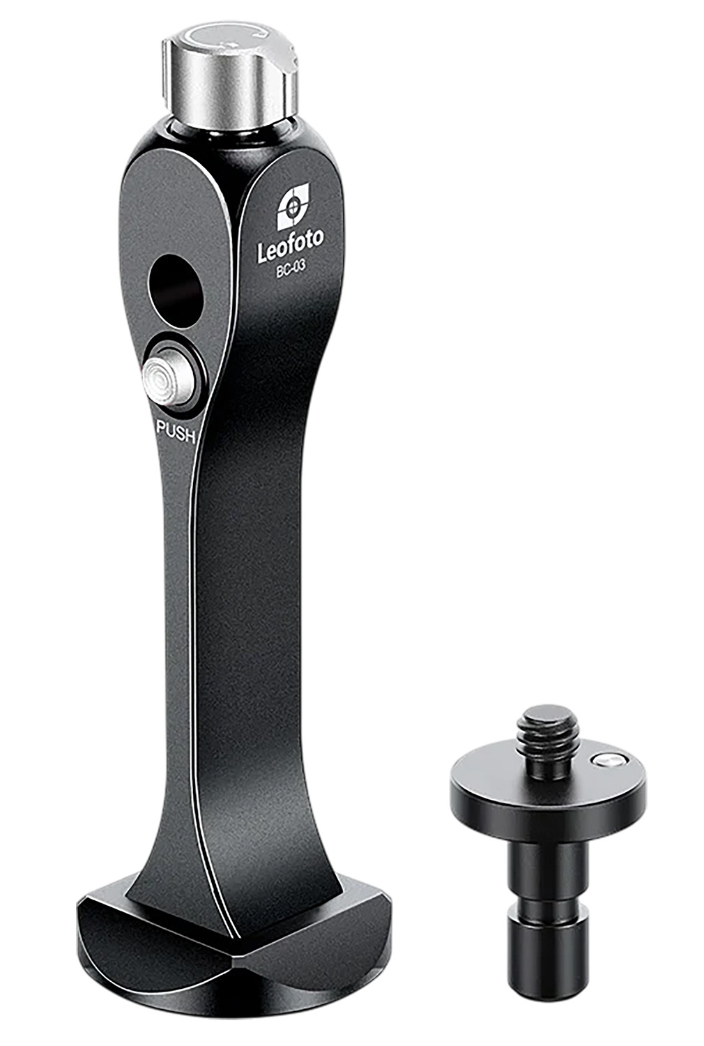 Leofoto BC-03 tripod accessory with screw adapter
