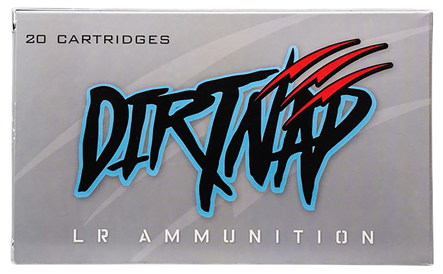 Dirty Bird LR ammunition box, 20 cartridges