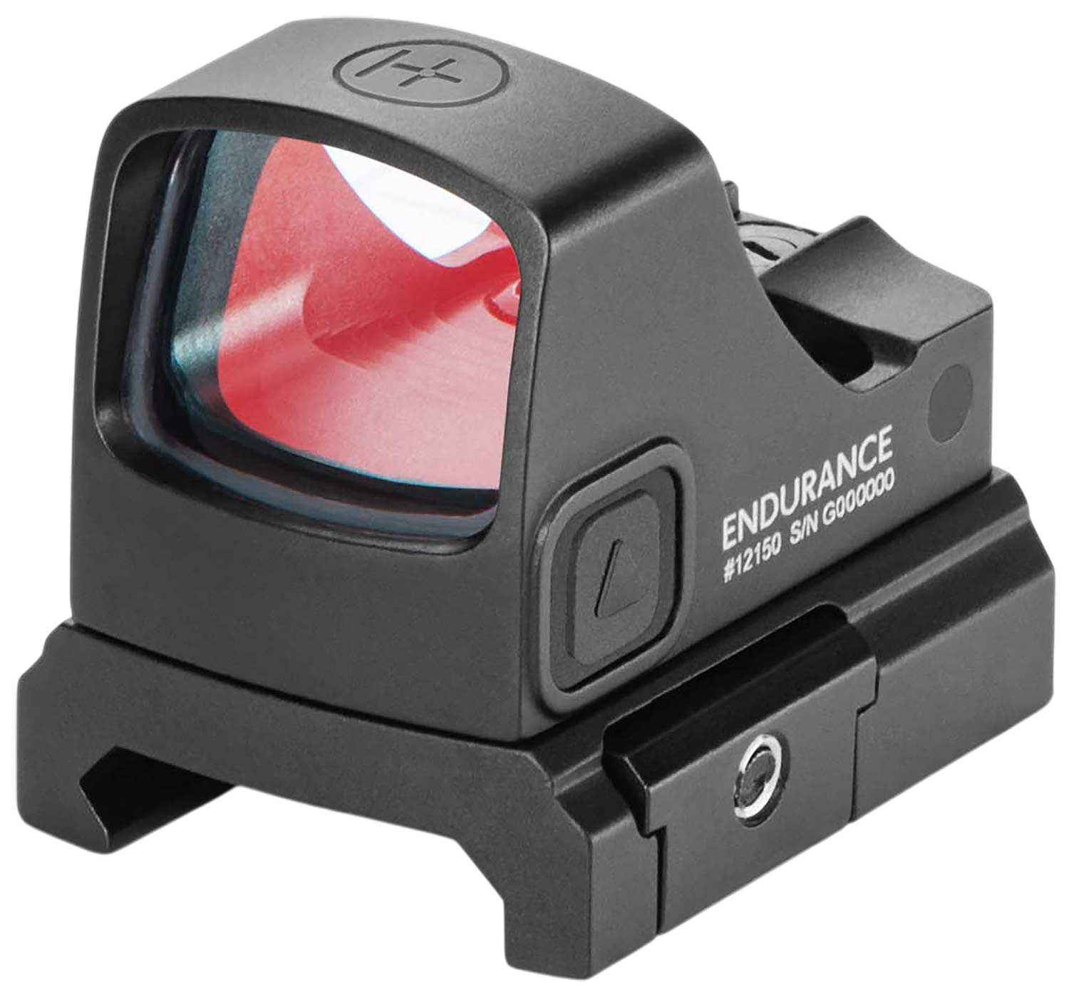 Compact red dot reflex sight optic