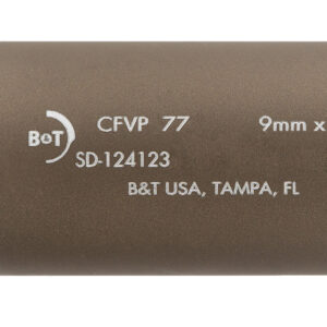 B&T CFVP 77 9mm suppressor