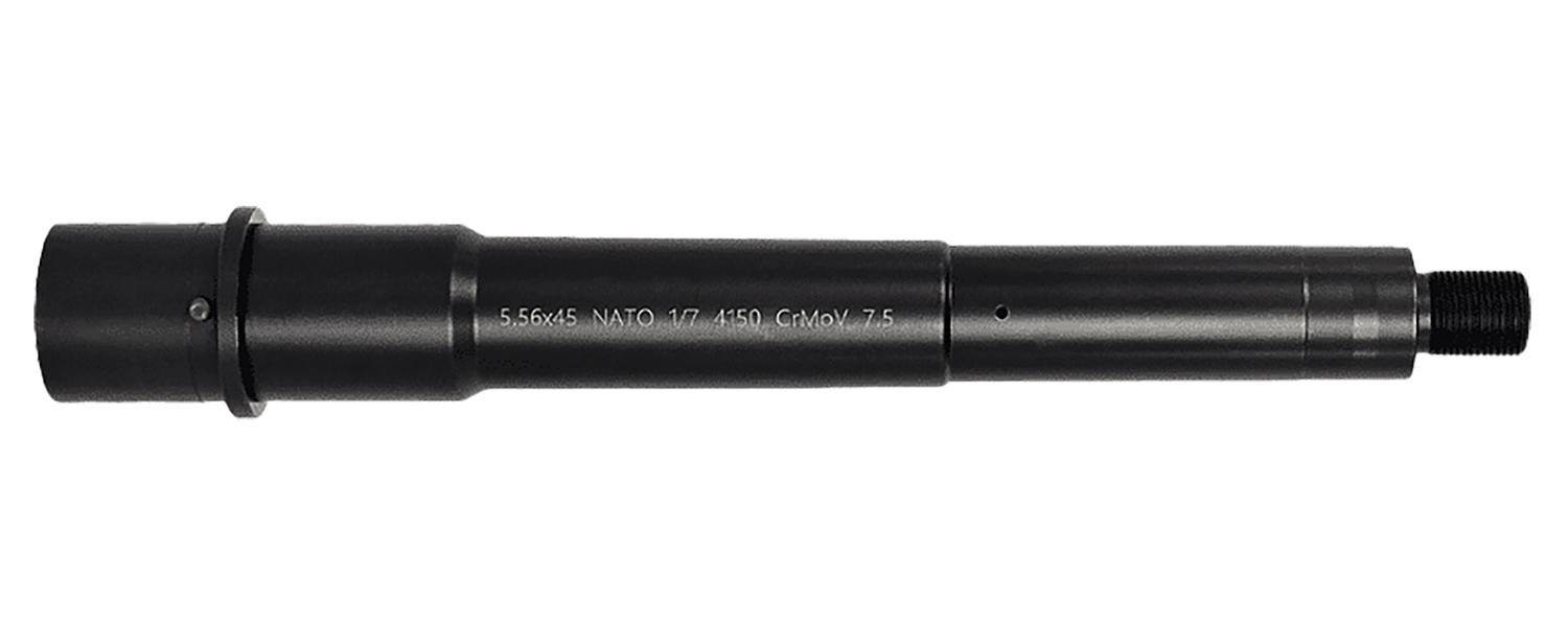 5.56 NATO rifle barrel with threaded muzzle