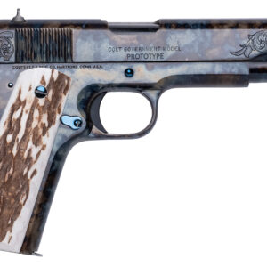 Engraved Colt Government Model prototype pistol