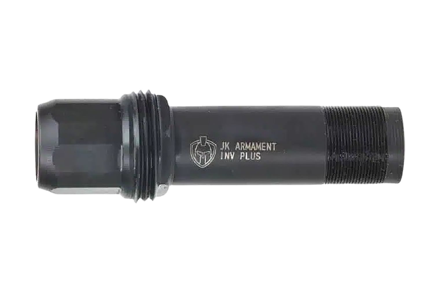 Black JK Armament INV Plus threaded adapter