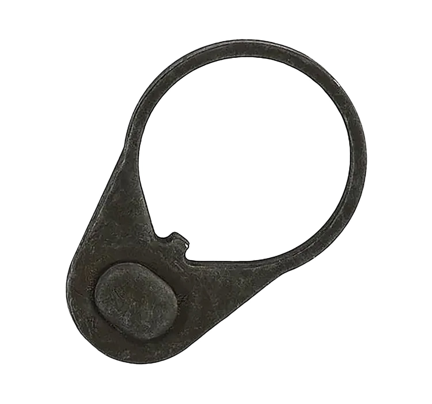 Antique metal ring tool with riveted base