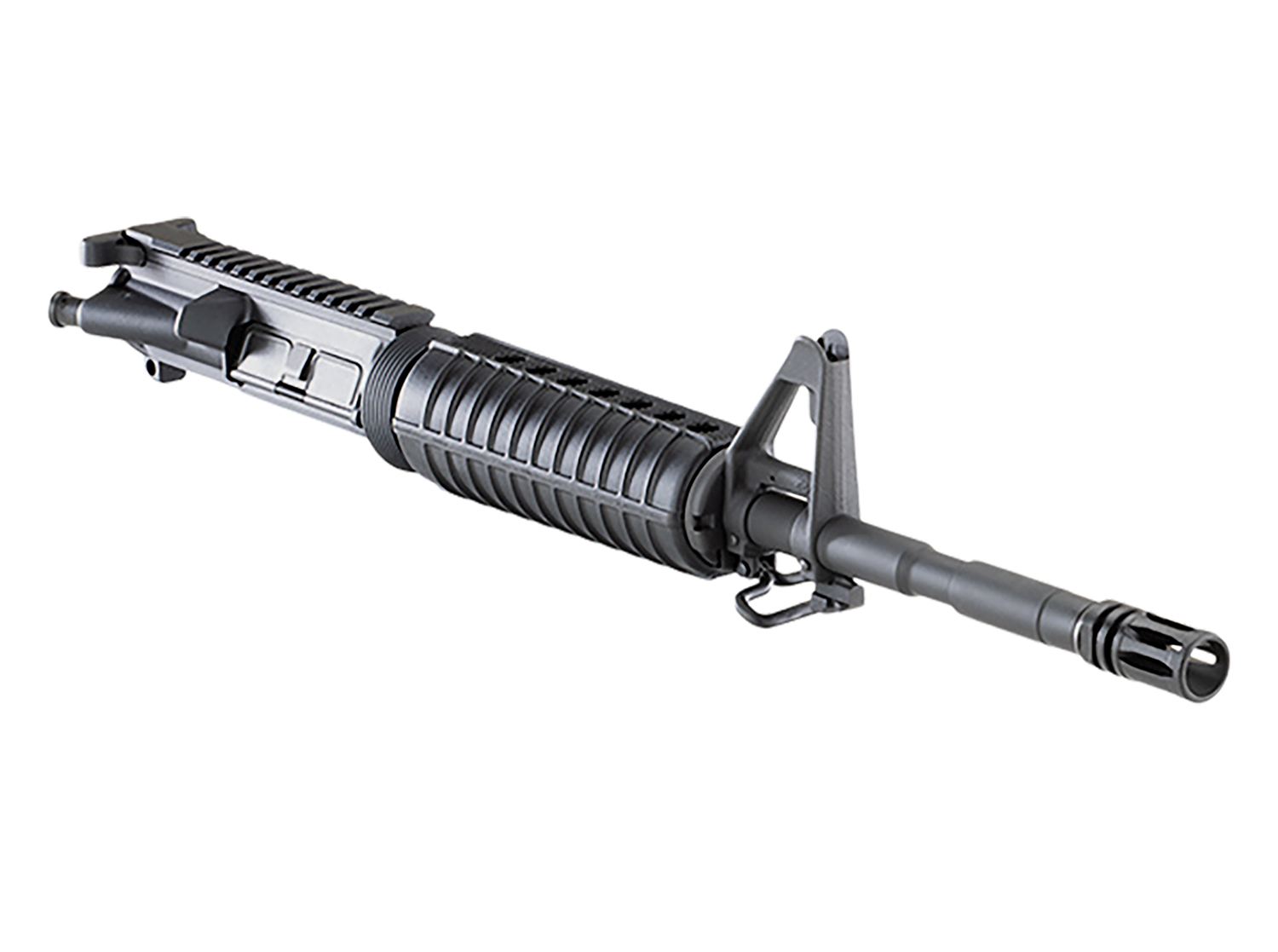 AR-15 style rifle upper assembly with barrel