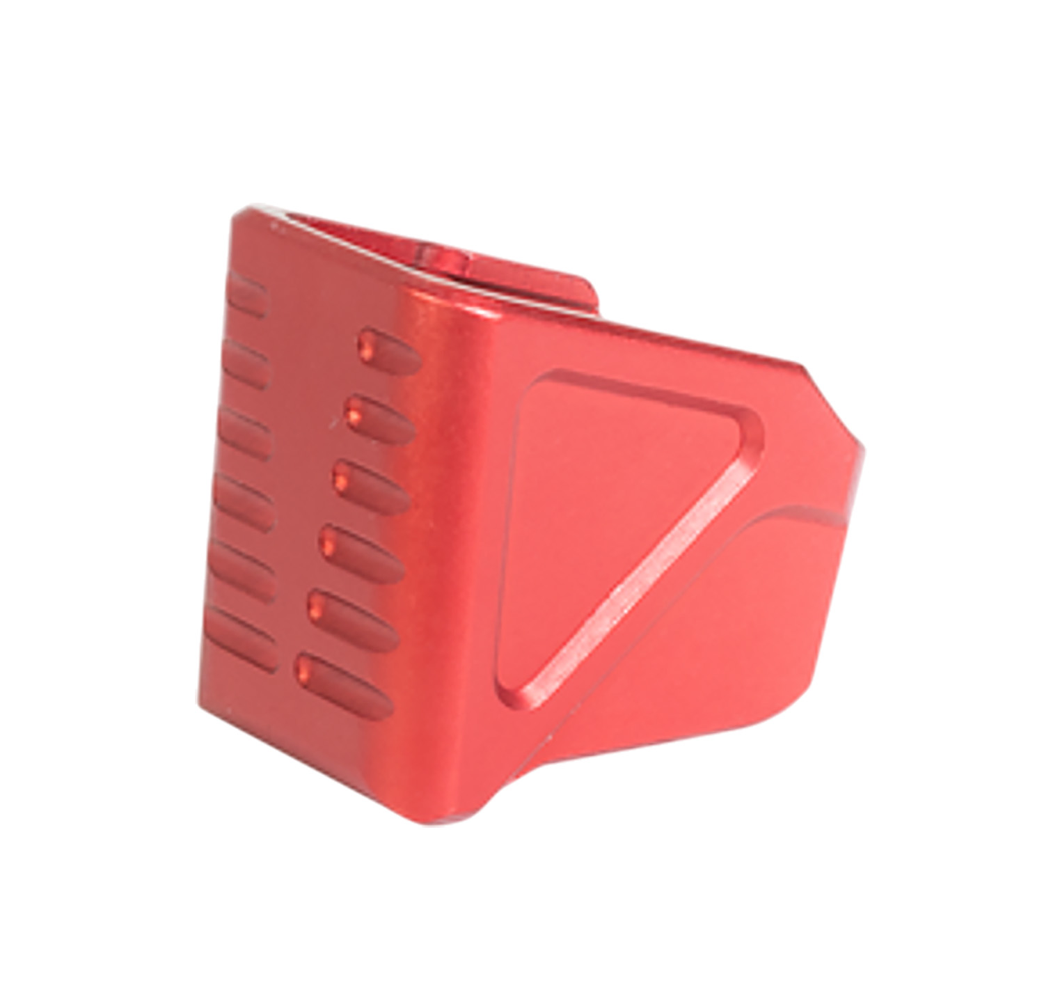 Red plastic corner clamp tool