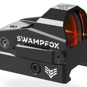 Swampfox red dot sight with orange lens