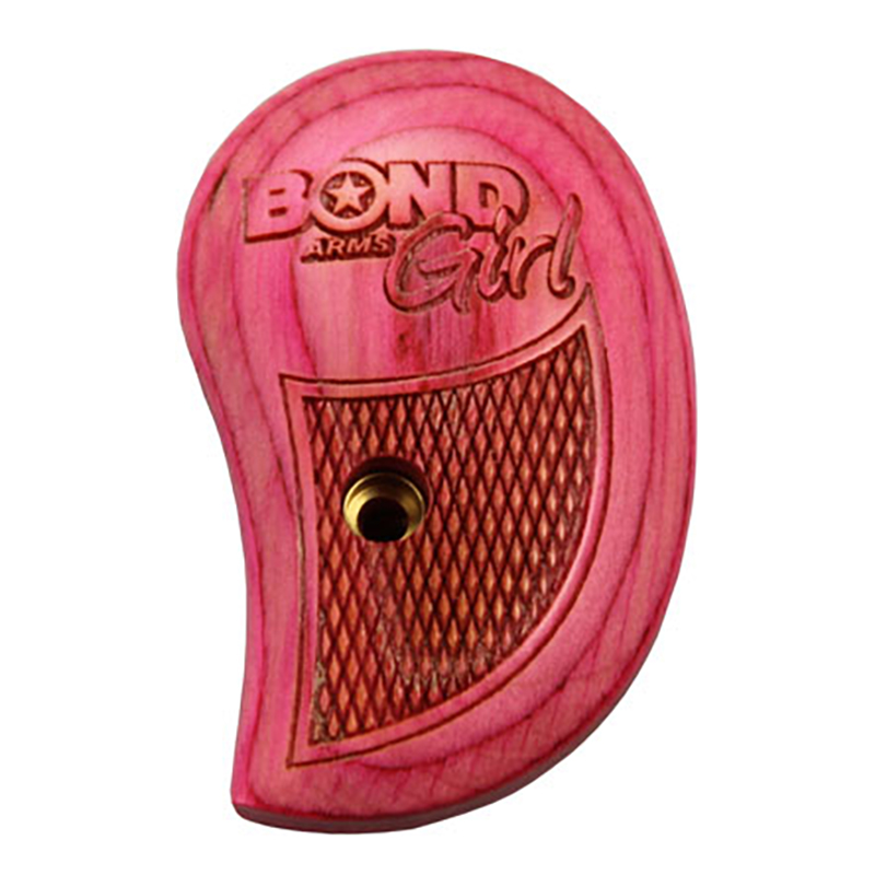 Pink Bond Arms Girl pistol grip panel