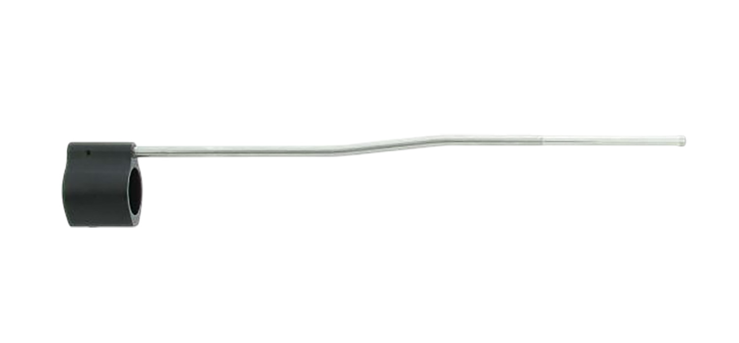 Metal temperature probe with black mounting grommet