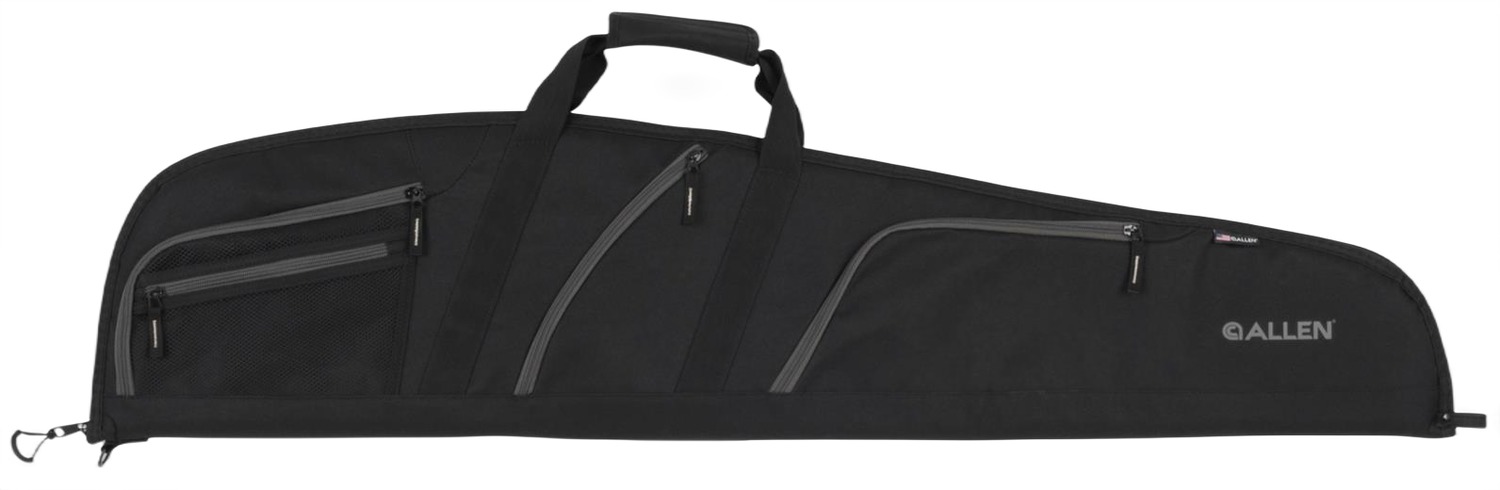 Black Allen soft rifle case with zippers