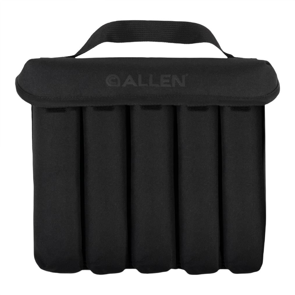 Black QALLEN shell holder case with handle