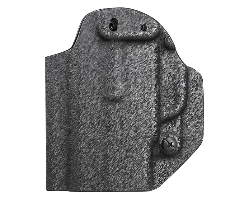 Black Kydex concealed carry gun holster
