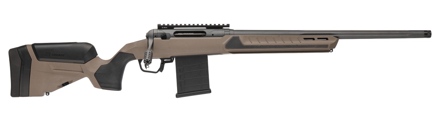 Bolt-action rifle with detachable magazine