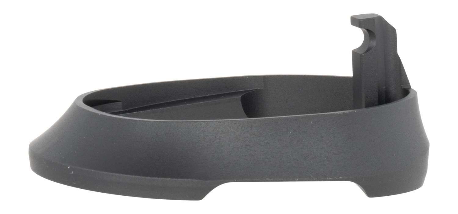 Black polymer magazine base plate extension
