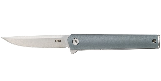 CRKT folding pocket knife with stainless steel blade