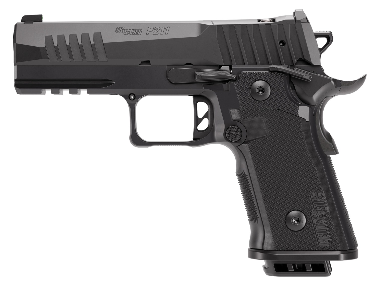 Black SIG Sauer P211 semi-automatic pistol
