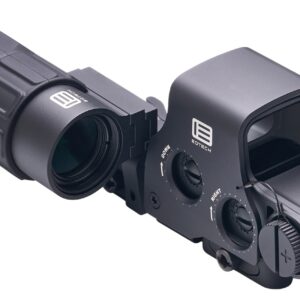 EOTech holographic sight with magnifier attachment
