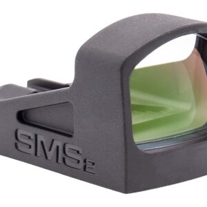Compact red dot sight with green lens