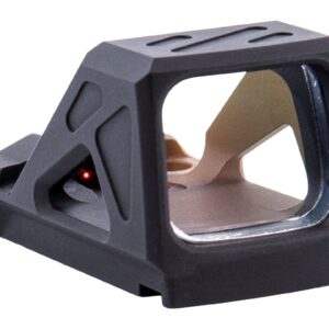 Compact red dot reflex sight for firearm