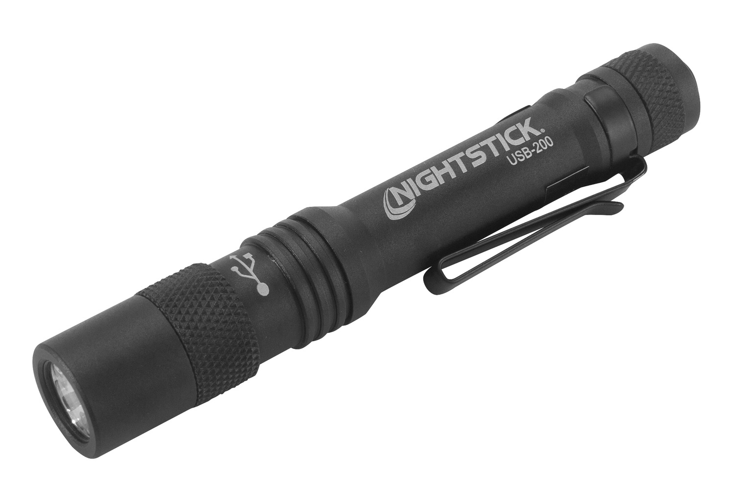 Black Nightstick USB-200 rechargeable LED flashlight