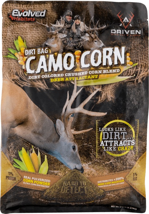 Dirt Bag Camo Corn deer attractant bag