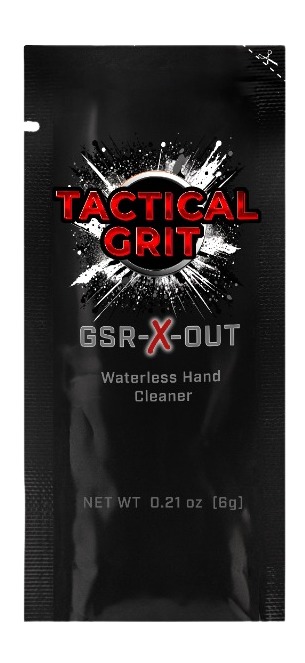 Tactical Grit GSR-X-OUT waterless hand cleaner packet