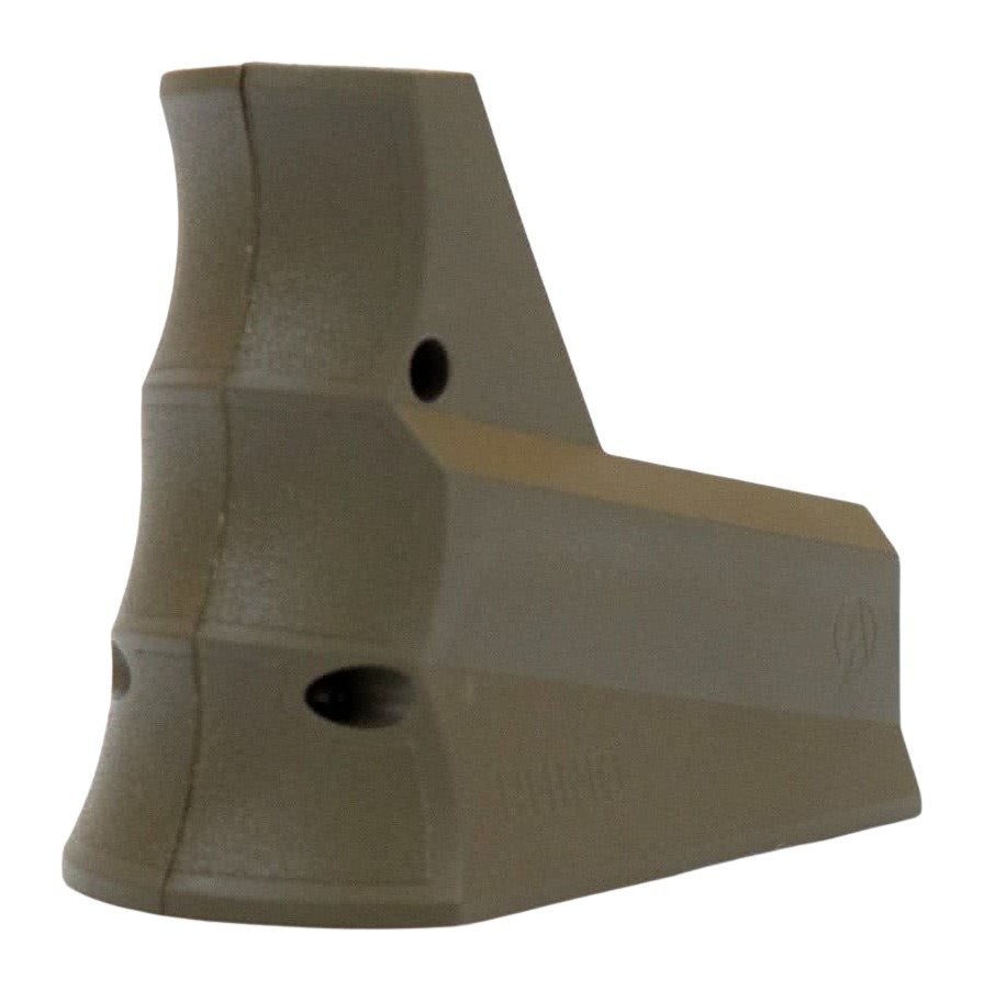 Tan molded polymer firearm grip component