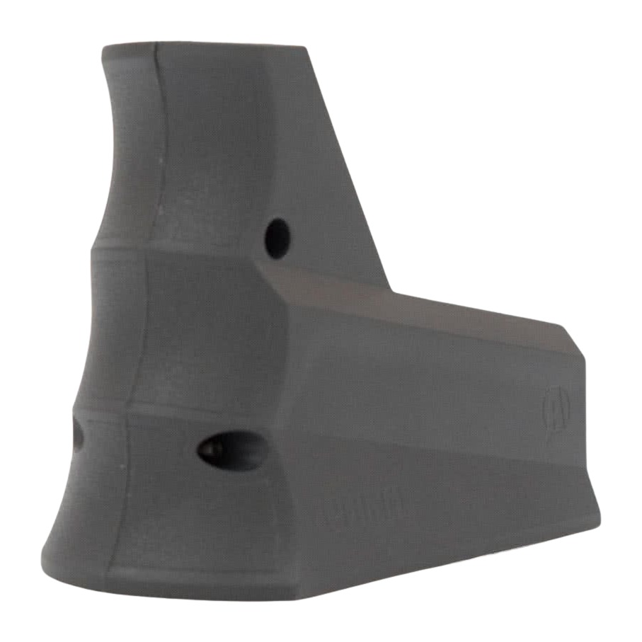 Gray polymer handgun grip module frame component