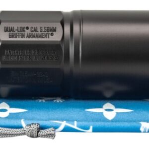Firearm suppressor and optic attachment on cloth