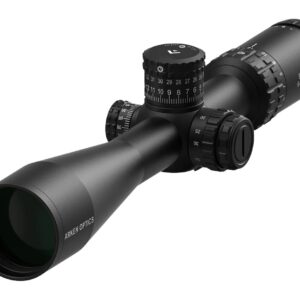 Black Arken Optics rifle scope on white background