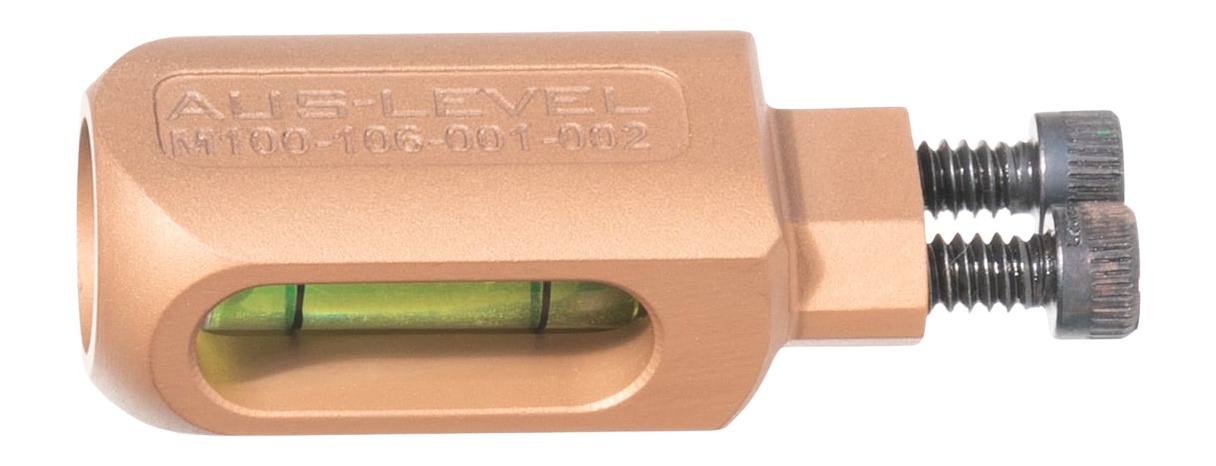 Compact bubble level tool with adjustment screws
