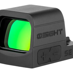 Compact EOTECH reflex sight with green lens