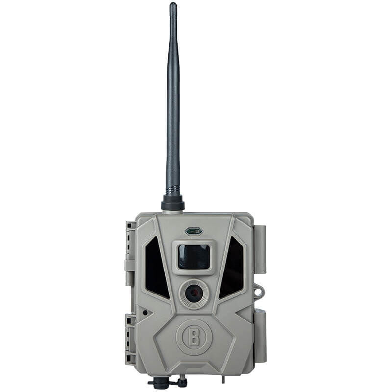 Cellular trail camera with external antenna