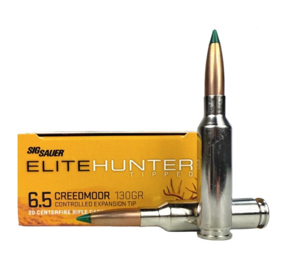 SIG Sauer Elite Hunter 6.5 Creedmoor ammunition