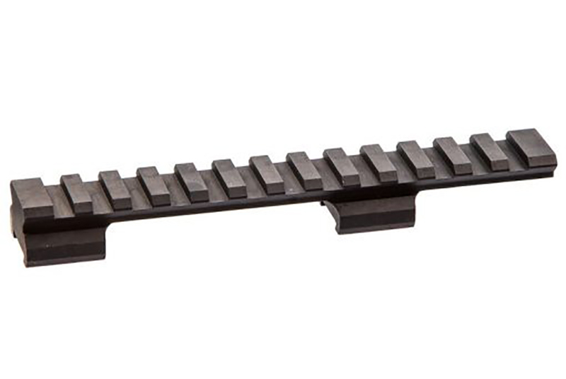 Metal Picatinny rail mount for firearm optics
