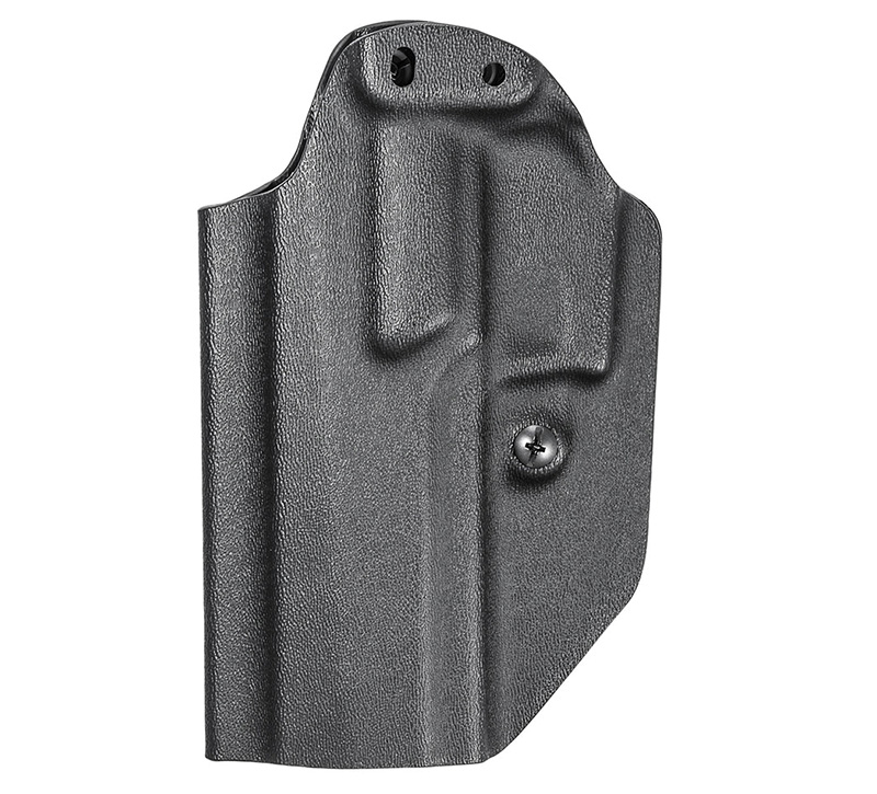 Black Kydex concealed carry gun holster