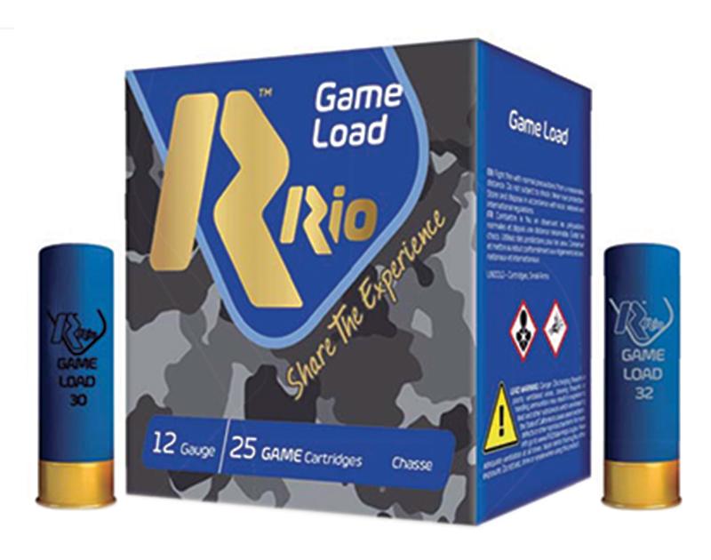 Rio Game Load 12 gauge shotgun shell box