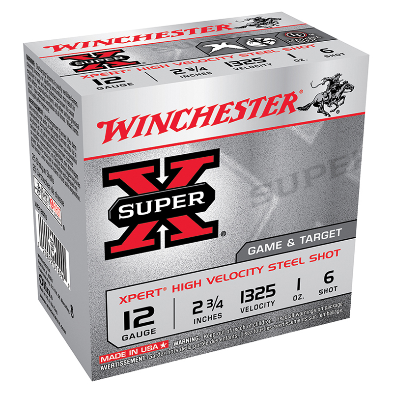 Winchester Super X 12-gauge steel shot box