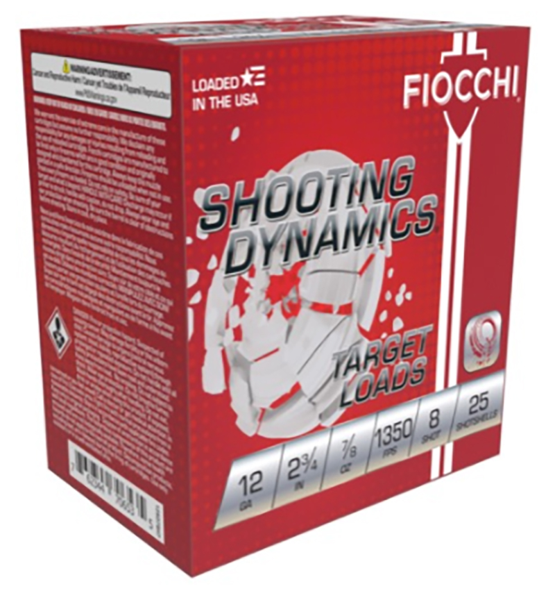 Fiocchi Shooting Dynamics 12 gauge target loads box