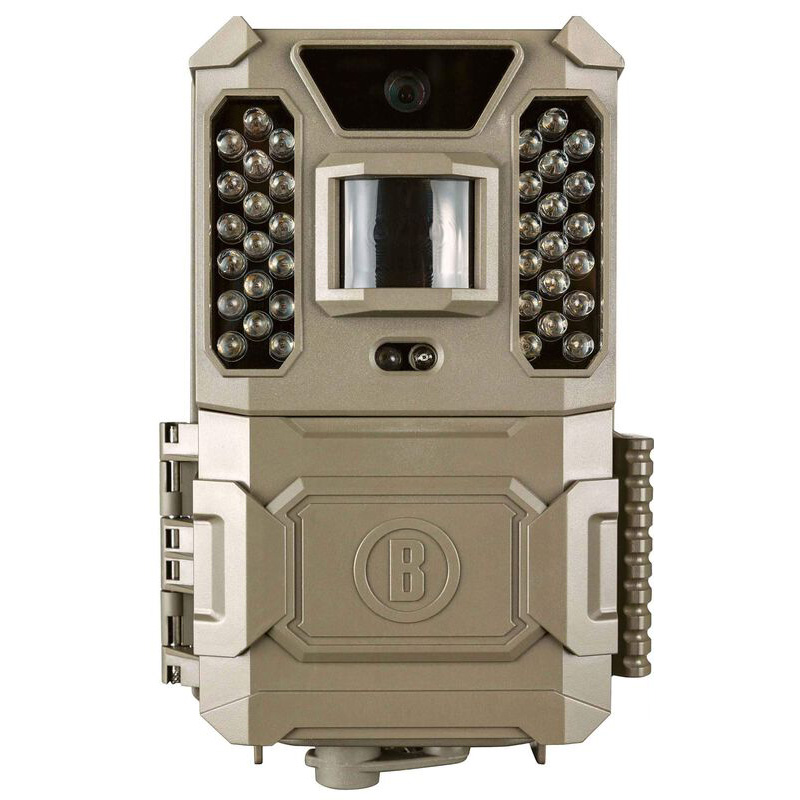 Camouflage trail camera with infrared LED lights