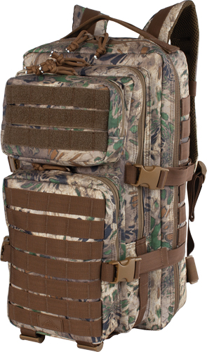 Camouflage tactical backpack with multiple compartments