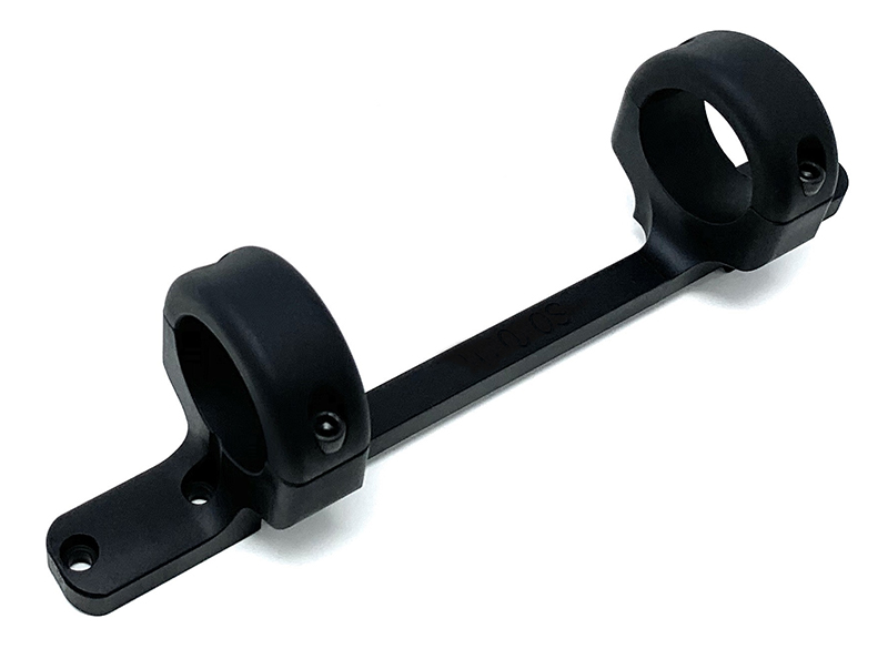 Black metal dual clamp mounting bracket