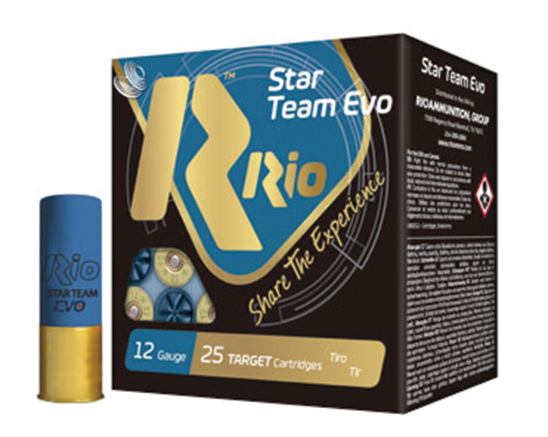 Rio Star Team Evo 12-gauge cartridges box