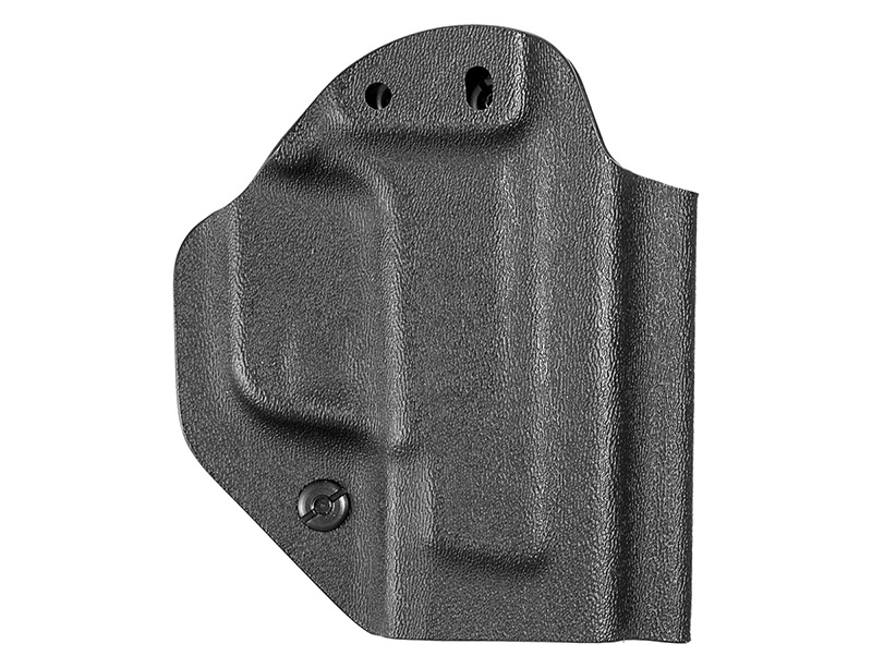 Black Kydex concealed carry gun holster